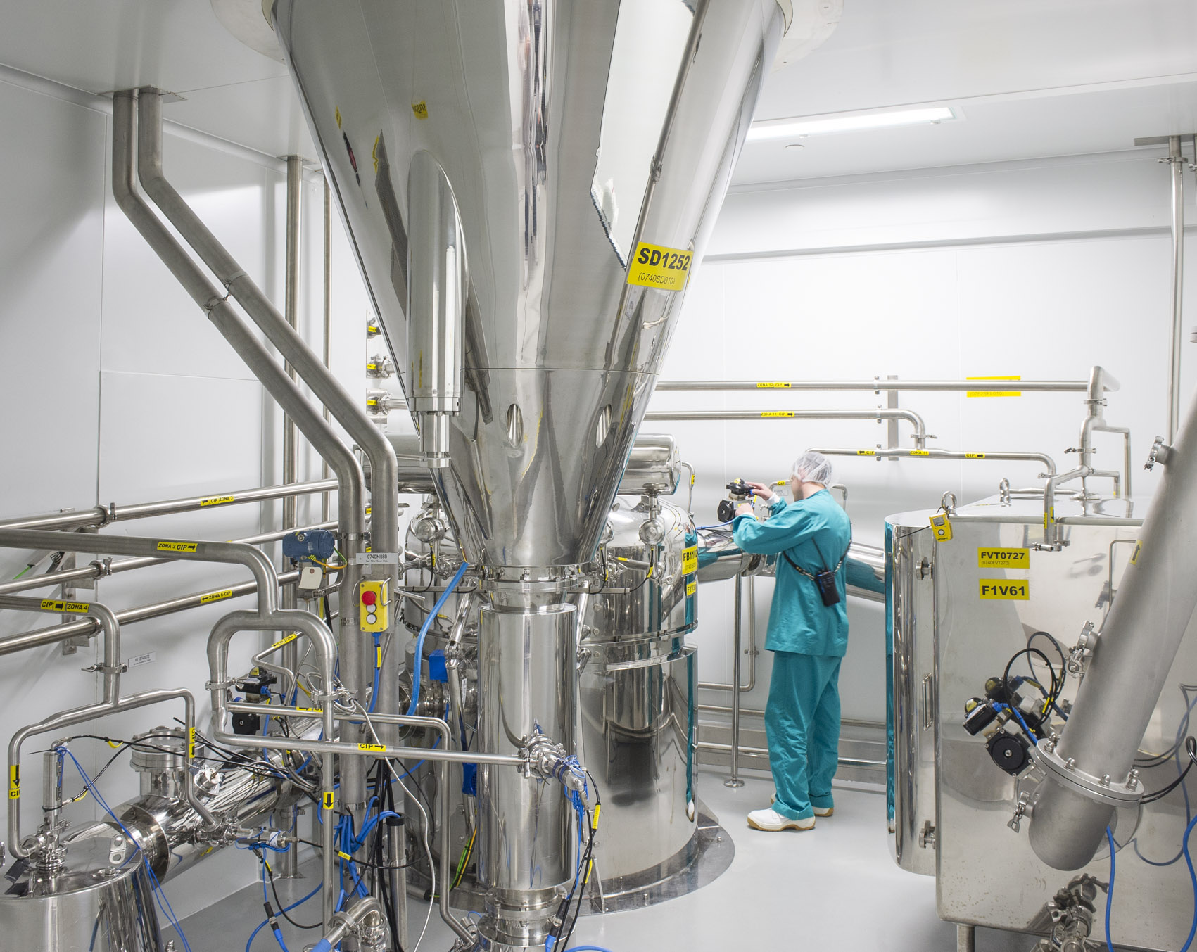 spray drying hovione