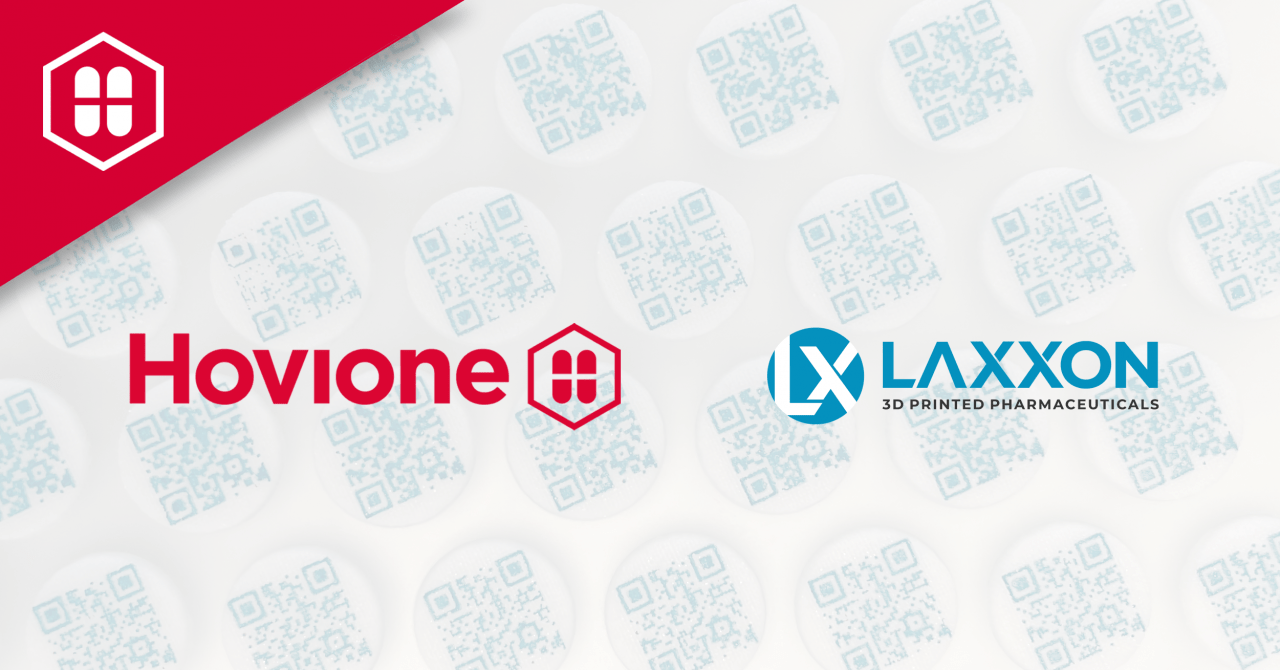 Hovione Laxxon Partnership 3D Printing | Hovione