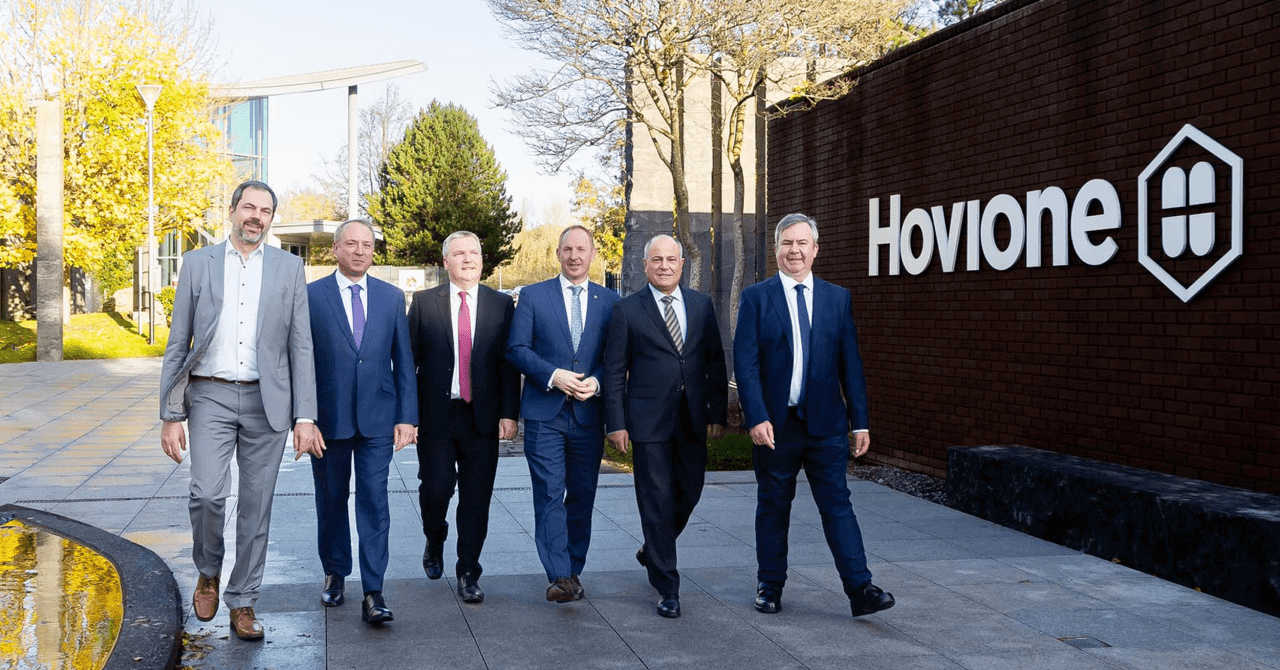 Press Release Site leadership team Hovione Cork