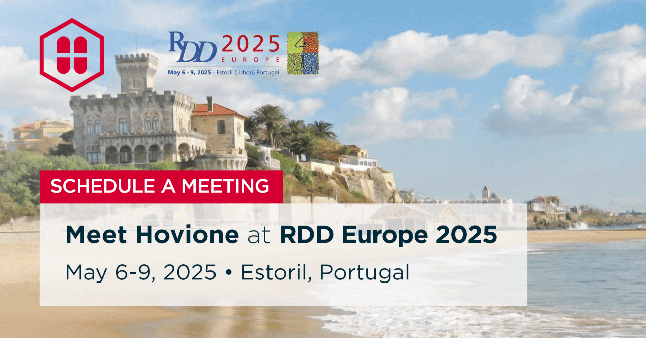 Hovione is present at RDD 2025 in Portugal | Hovione