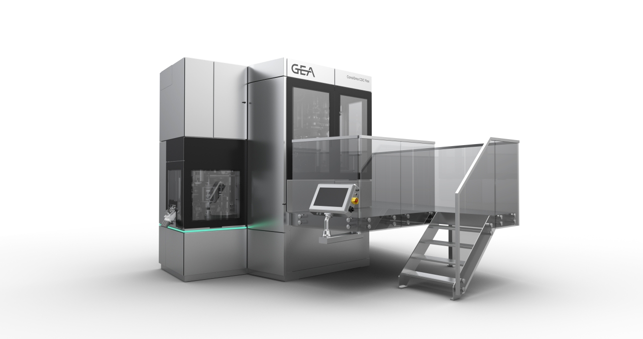 The new ConsiGma CDC Flex delivers unprecedented flexibility simplicity cost-efficiency continuous direct compression | Hovione Photo:GEA