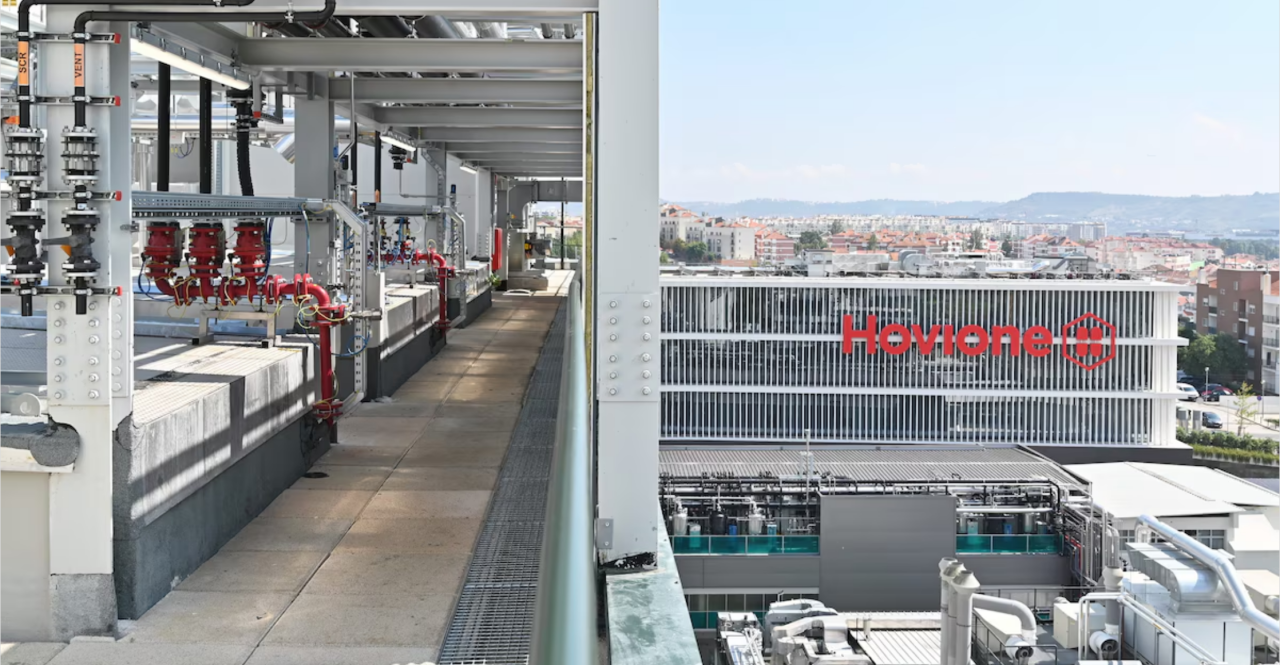 Hovione Loures view of exterior landscape | Hovione