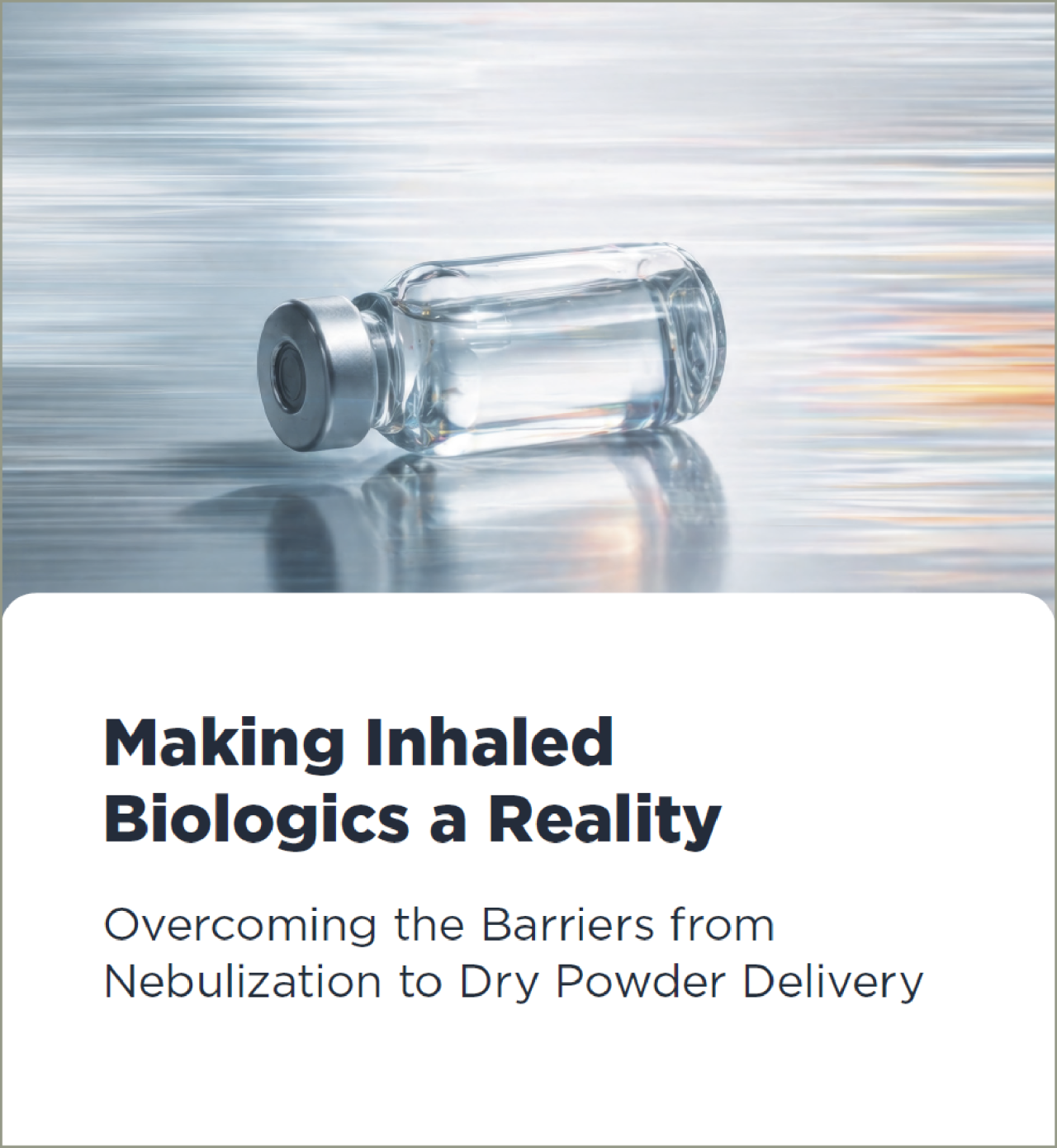 making inhaled biologics a reality | Hovione