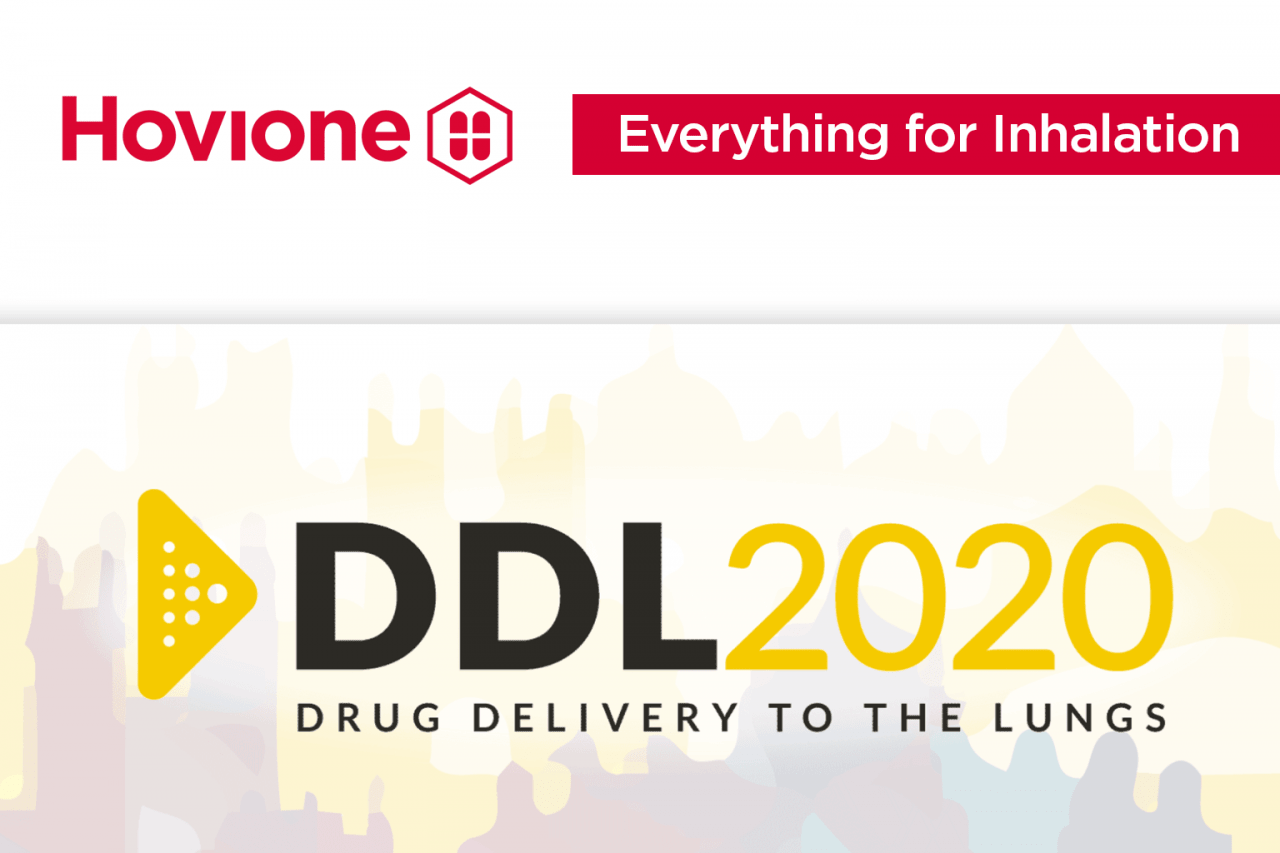 Drug Delivery To The Lungs 2020 logo | Hovione