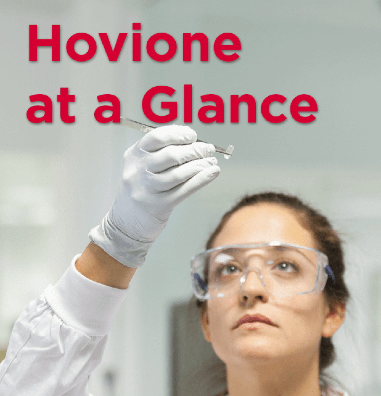 Hovione at a Glance | Hovione