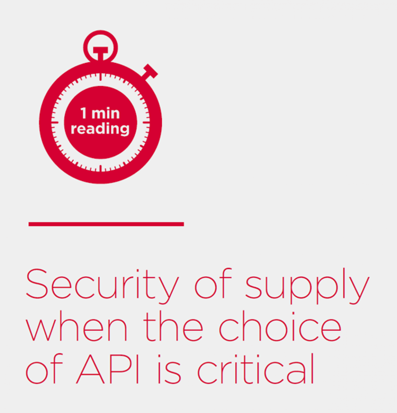 API Manufacturing Security of Supply pdf | Hovione