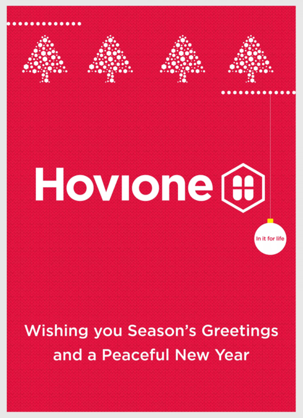 Season's Greetings from Hovione Card | Hovione